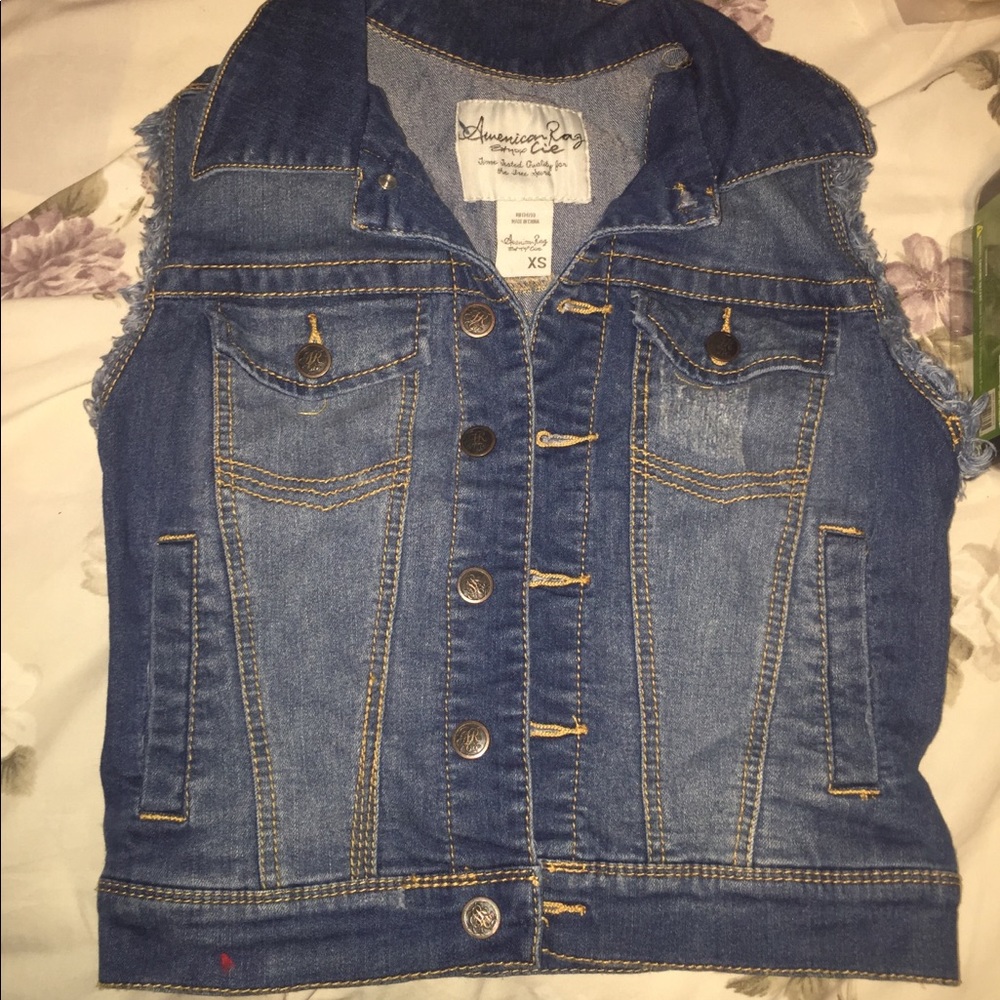 Denim vest